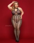 Бодистокинг в сетку (Plus Size)