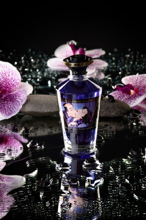 Съедобное массажное масло Shunga Exotic Fruits, разогревающее, экзотические фрукты, 100 мл