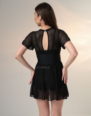 Купальник платье (низ шорты)