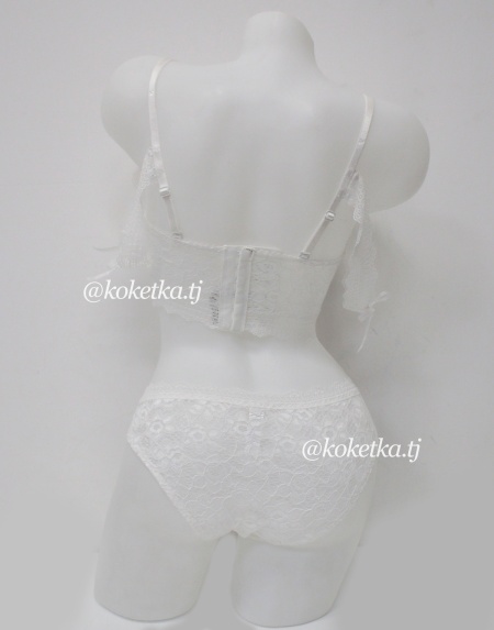 Бюстгальтер с трусиками (Пуш-ап, размер 75В)