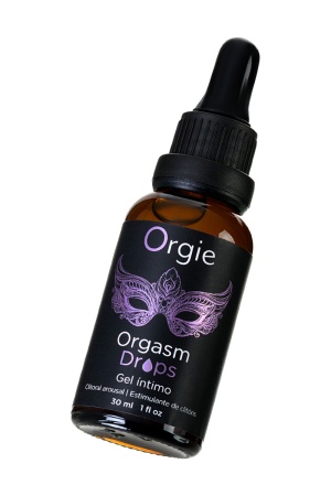 Возбуждающий гель для клитора Orgie Orgasm Drops, с разогревающим эффектом, 30 мл
