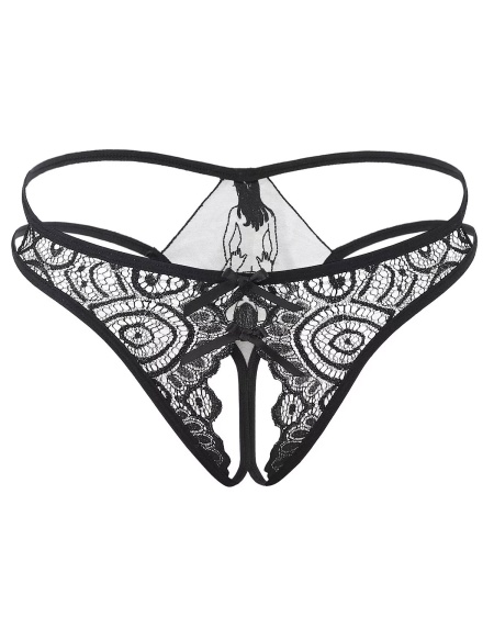 Эротические трусики-стринг с доступом