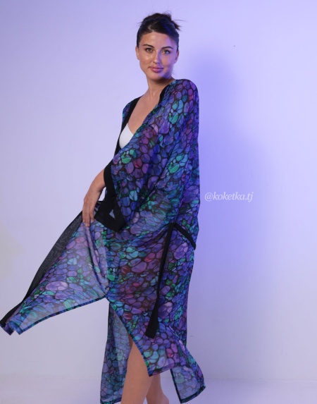 Прозрачная пляжная накидка