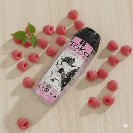 Лубрикант Shunga Toko Aroma на водной основе, малина , 165 мл