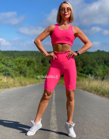 Удобные велосипедки на высокой посадке