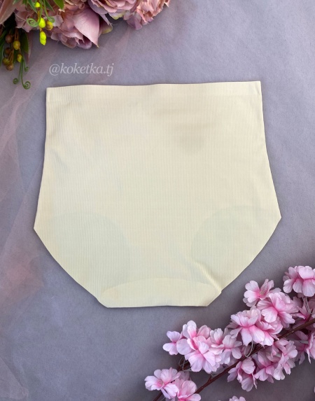 Бесшовные трусики на высокой посадке