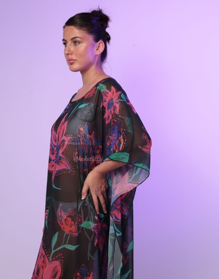 Пляжная туника в этническом стиле