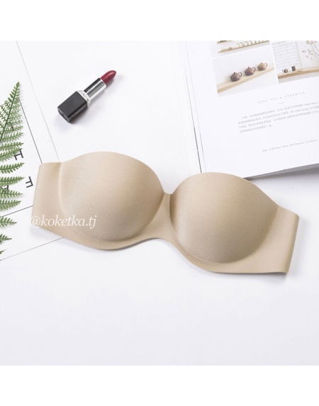 Бесшовный бюстгальтер без бретелей