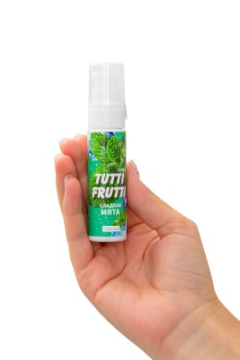 Съедобная гель-смазка TUTTI-FRUTTI для орального со вкусом сладкой мяты 30г