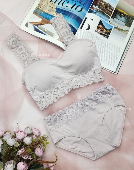 Кружевной топ с трусиками