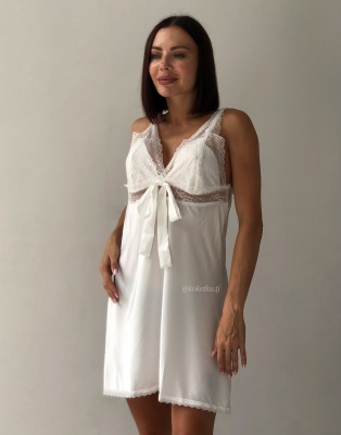 Нежная сорочка с халатом