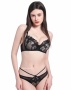 Бюстгальтер с трусиками стринг