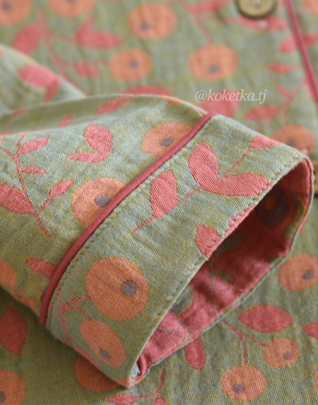 Муслиновая рубашка со штанами