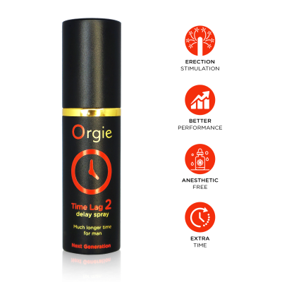 Спрей для продления эрекции Orgie TIME LAG 2 DELAY SPRAY NEXT GENERATION 10 мл