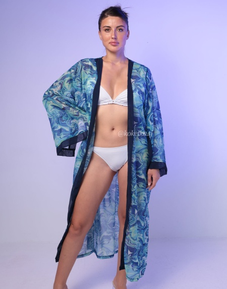 Прозрачная пляжная накидка