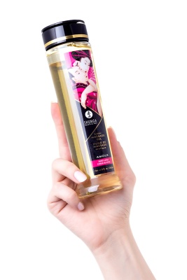 Масло для массажа Shunga Amour «Sweet Lotus», с ароматом цветов лотоса, возбуждающее, 240 мл