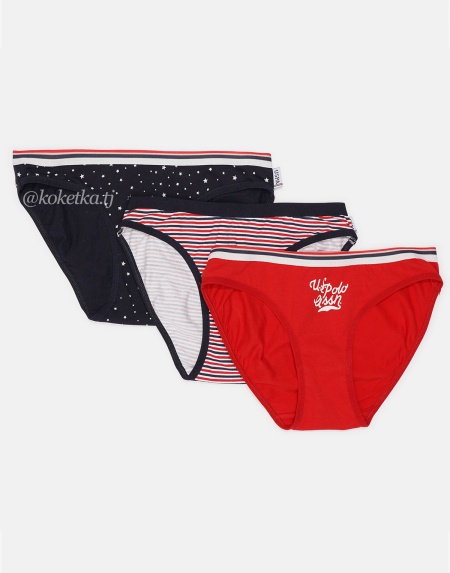 Набор трусиков-слип U.S. Polo Assn (3 шт)