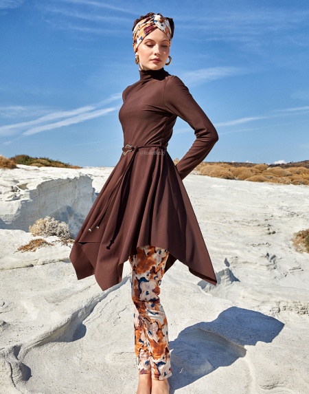 Модный купальник c лосинами