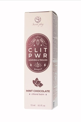 Стимулирующий бальзам для клитора SECRET PLAY, с ароматом мятный шоколад, 15 мл