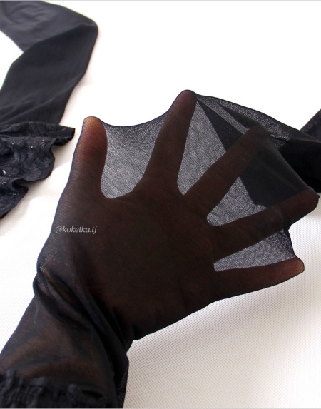 Чулки с кружевной коронкой (15 ден)