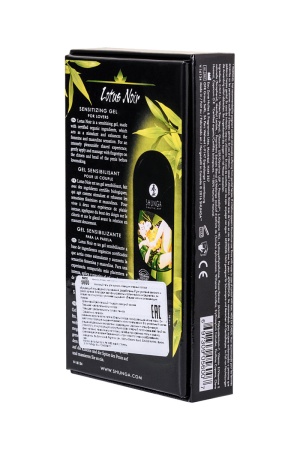Возбуждающий гель для влюбленных Shunga Lotus Noir, уникальная формула с L-аргинином, 60 мл