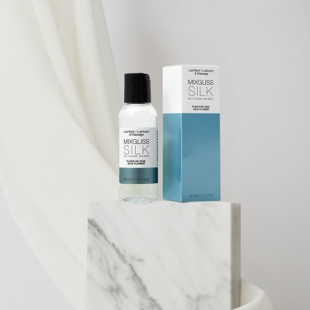 Силиконовый флюид MIXGLISS, с ароматом Шёлковый цветок, 50 мл