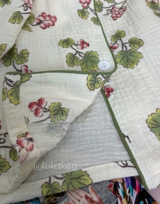 Муслиновая рубашка со штанами