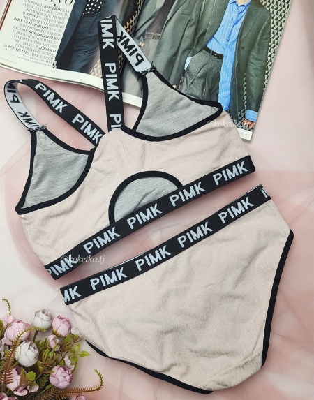 Удобный топ с трусиками под Pink