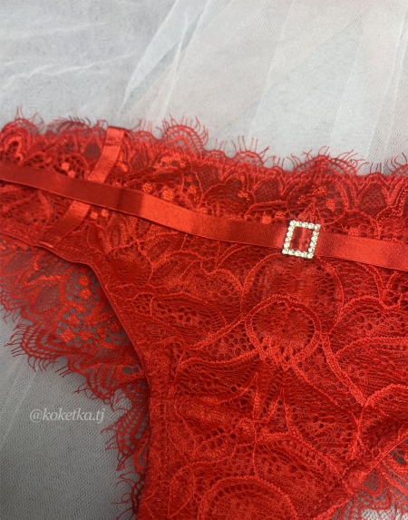 Ажурные трусики-бразилиана