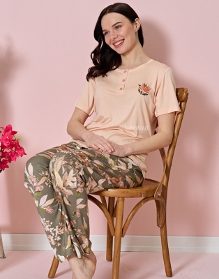 Домашний комплект с футболкой и штанами