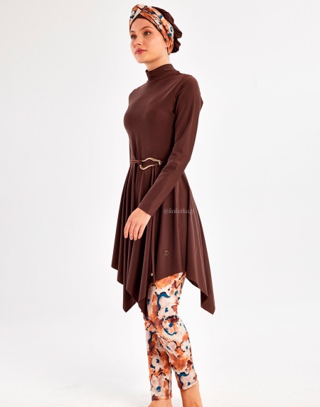 Модный купальник c лосинами