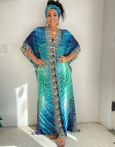 Пляжная туника в этническом стиле