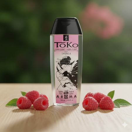Лубрикант Shunga Toko Aroma на водной основе, малина , 165 мл