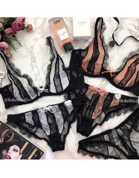 Бюстгальтер с трусиками