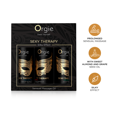 Набор массажных масел Orgie SEXY THERAPY MINI SIZE COLLECTION 3 X 30ml