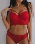 Бюстгальтер с трусиками (пуш-ап)