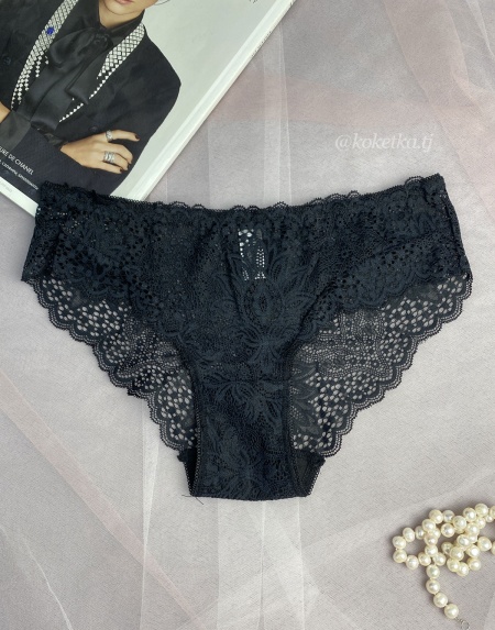 Гипюровые трусики слип ( L, XL, XXL )