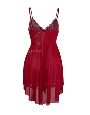 Нежная сорочка с трусиками стринг