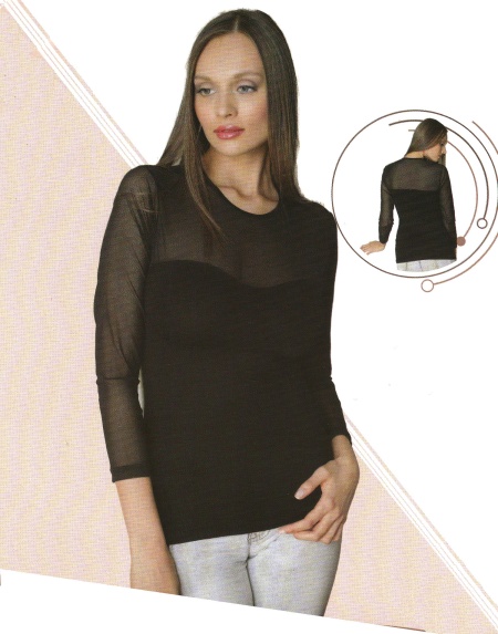 Лонгслив (белый, чёрный и красный)