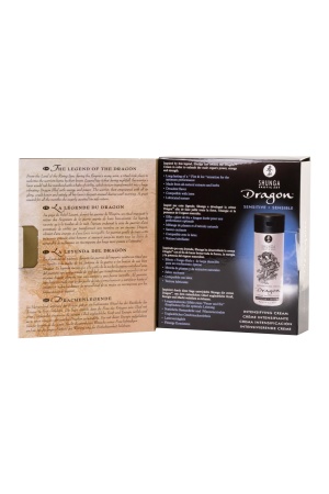 Усиливающий крем для пар Shunga Dragon Sensitive, эффект «ледяного огня», 60 мл.