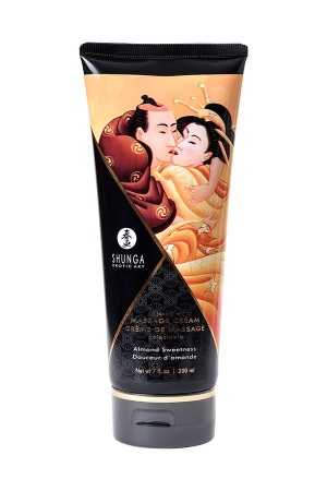 Съедобный массажный крем Shunga Almond Sweetness, Миндальная сладость, 200 мл