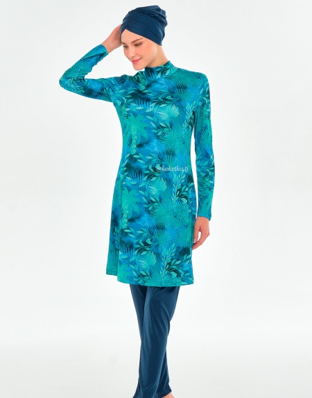 Модный купальник с лосинами   