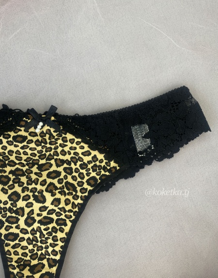 Кружевные трусики бразилиана