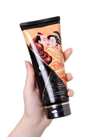Съедобный массажный крем Shunga Almond Sweetness, Миндальная сладость, 200 мл
