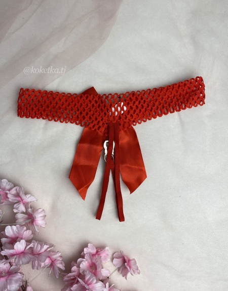 Эротические трусики-стринг с доступом