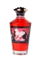 Съедобное массажное масло Shunga Blazing Cherry, разогревающее, вишня, 100 мл