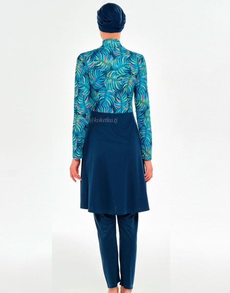 Яркий купальник c лосинами