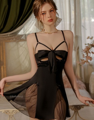 Сорочка с полуоткрытой грудью