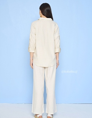 Муслиновая рубашка со штанами