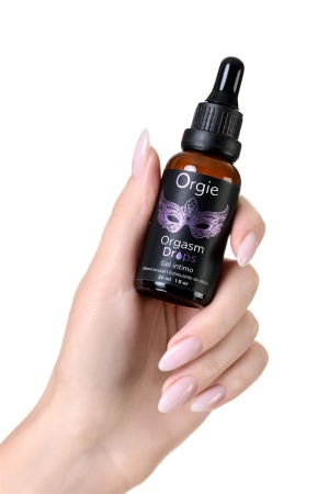 Возбуждающий гель для клитора Orgie Orgasm Drops, с разогревающим эффектом, 30 мл